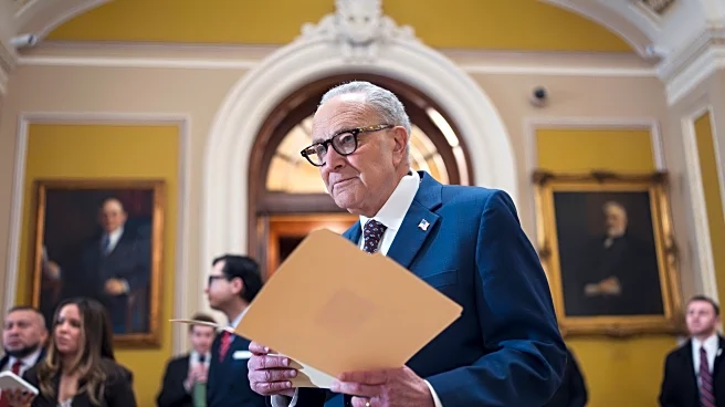 Democrats block government funding package in Senate as negotiations continue to avert a shutdown