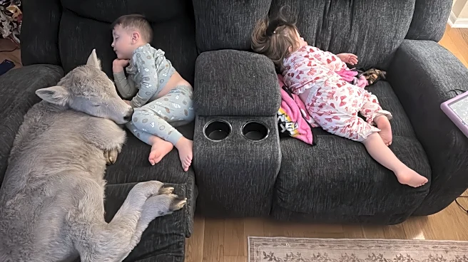 Family in Kentucky shelters struggling calf born amid extreme cold temperatures