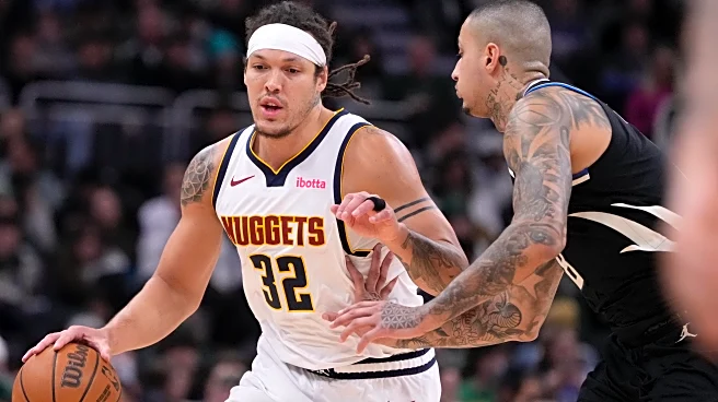 Nuggets forward Aaron Gordon out at least a month with strained right hamstring