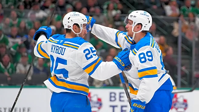 Snuggerud scores late power-play goal, Blues beat Panthers to end 5-game skid