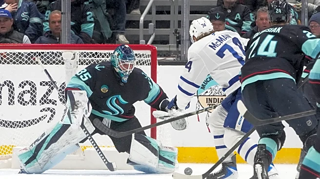 Shane Wright scores twice as Kraken extend win streak to 3 games with 5-2 win over Maple Leafs