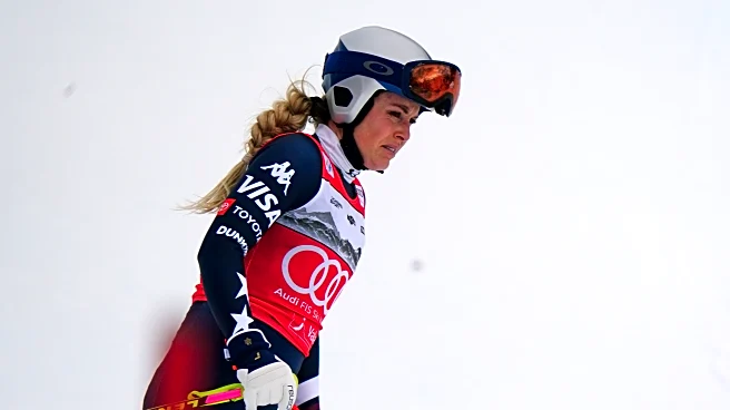 Lindsey Vonn crashes in final downhill race before Milan Cortina Olympics