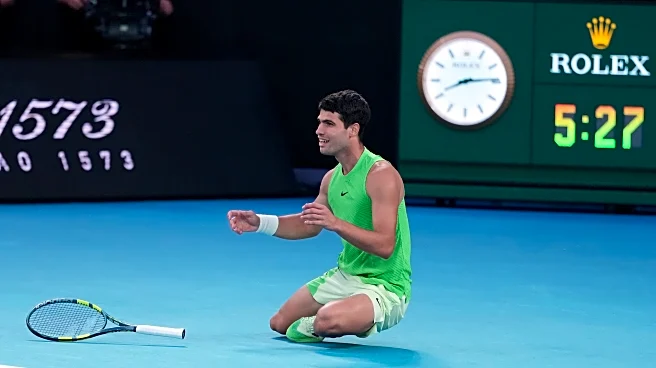 Alcaraz fends off Zverev and cramps in an epic five-set semifinal to reach the Australian Open final