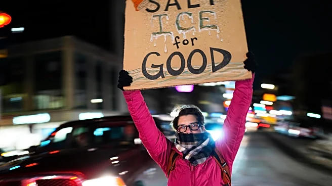 Protesters call for nationwide strike against Trump's immigration policies