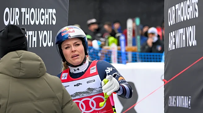 Lindsey Vonn airlifted from course after crashing in final downhill before Milan Cortina Olympics