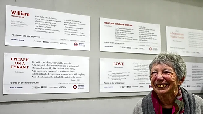 London's Poems on the Underground celebrates 40 years of bringing verses to commuters