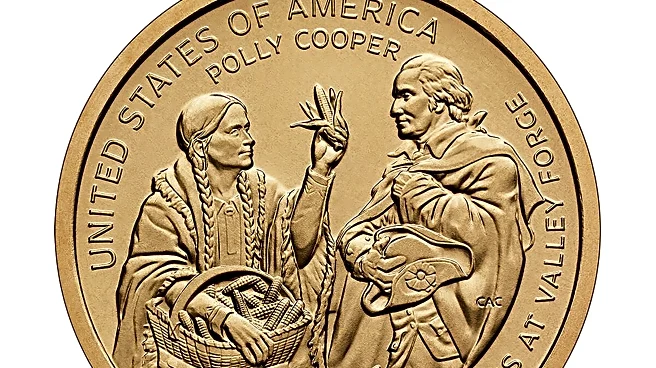 Polly Cooper, an Oneida woman who helped save Washington's army, is honored on $1 coin