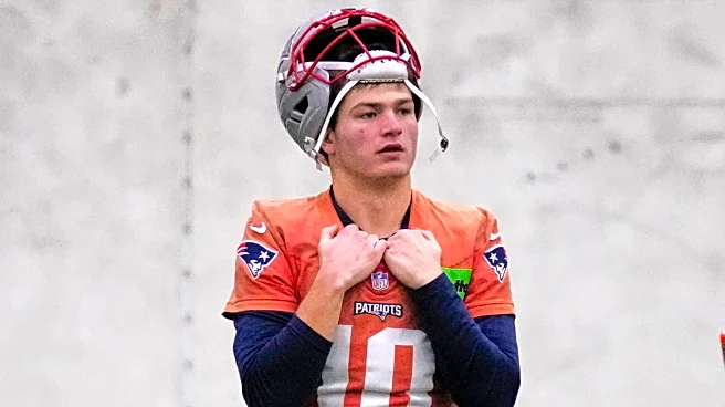 Patriots QB Drake Maye misses practice with illness, the latest hiccup to Super Bowl preparations