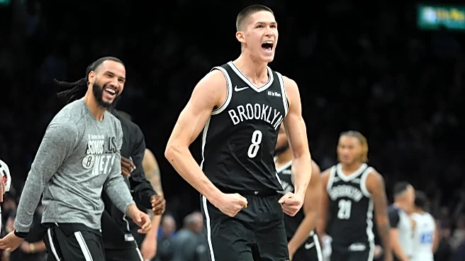 Nets guard Egor Demin sets NBA rookie record with a 3-pointer in 34th straight game