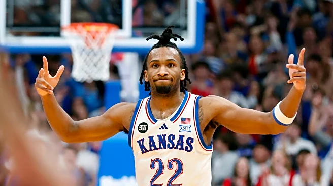 Bryson Tiller scores 21, Darryn Peterson adds 20; No. 14 Kansas beats No. 13 BYU 90-82