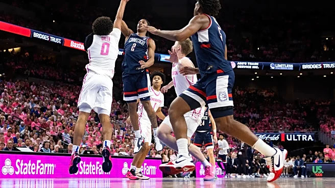 No. 2 UConn pulls away late in 1st half on way to 85-58 rout of struggling Creighton