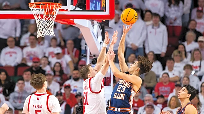 Keaton Wagler scores 28, leads No. 9 Illinois to 11th straight win, 78-69 over No. 5 Nebraska