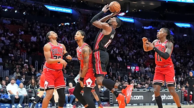 Heat build 54-point lead, roll past Bulls 134-91 with Adebayo, Larsson each scoring 20