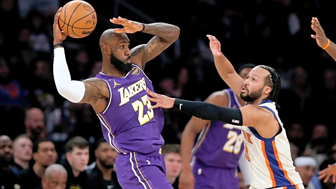 Knicks beat Lakers 112-100 to spoil LeBron James' 32nd regular-season game at Madison Square Garden