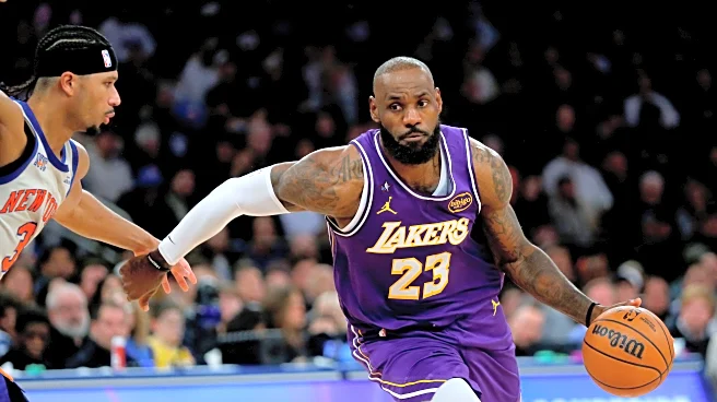 LeBron James wasn't thinking about his All-Star streak after being injured to start the season
