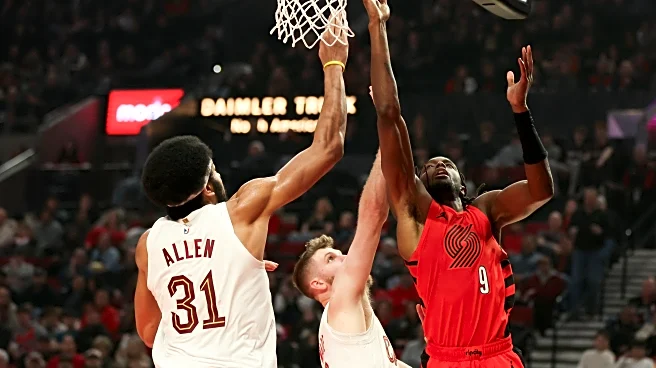 Jarrett Allen scores career-high 40 points as the Cavaliers beat the Trail Blazers 130-111