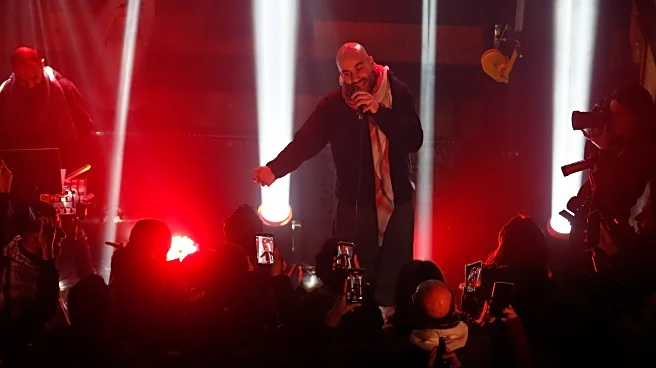 Syrian rapper Al Darwish returns home after 13 years to perform in post-Assad Damascus
