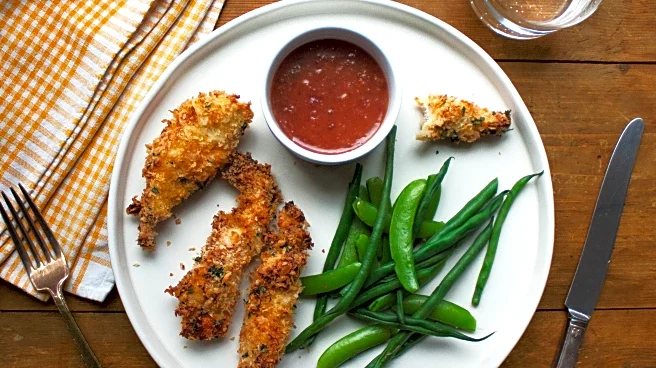 Snack like a pro on Super Bowl Sunday with Panko-crusted chicken strips and game-changing sauce