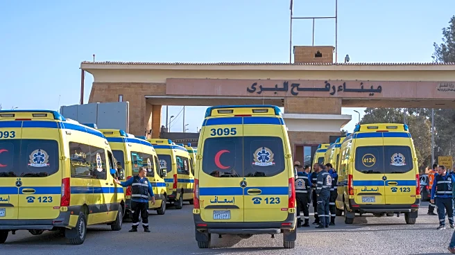 Gaza’s Rafah border crossing with Egypt reopens for limited traffic in key step for ceasefire