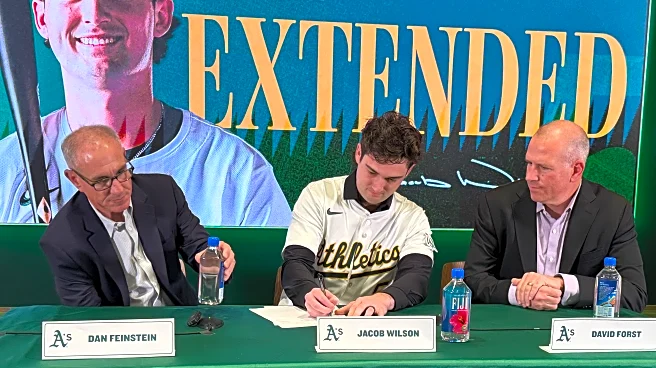 Wilson signing continues A's youth movement with eye on veterans as Las Vegas move nears