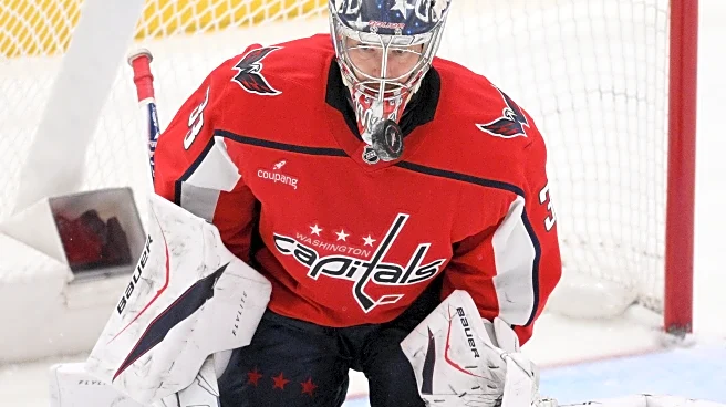 Pressed into service, goalie Clay Stevenson has delivered 2 important wins for Washington