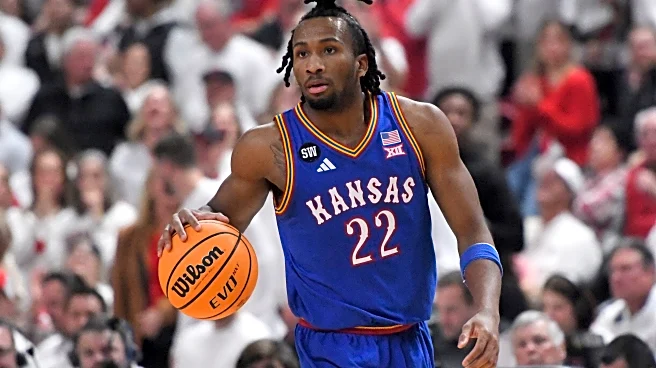 Darryn Peterson hits two late 3s as No. 11 Kansas wins 64-61 at No. 13 Texas Tech