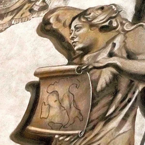 Church and state in Italy are investigating the appearance of a cherub resembling Meloni