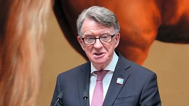 UK government contacts police over alleged leaks to Epstein by politician Peter Mandelson