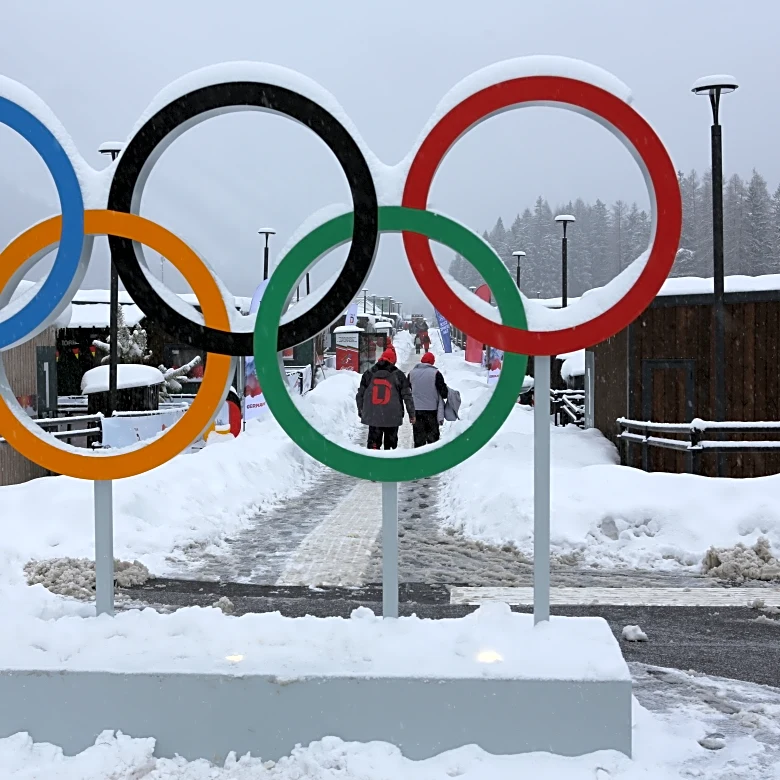 Inside Cortina's Olympic Village: A snowy haven for hundreds of athletes