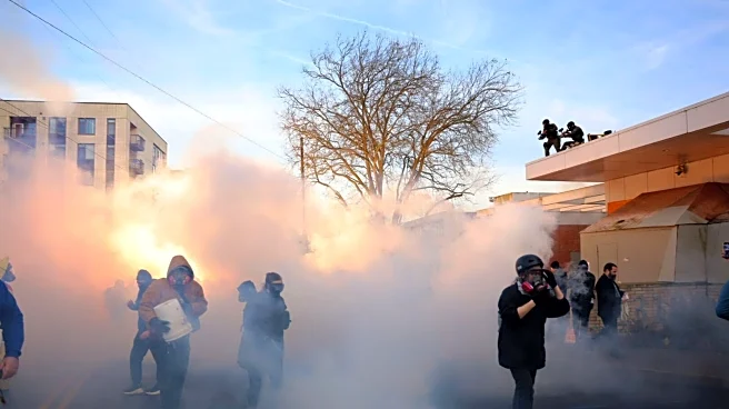 Federal agents must limit tear gas for now at protests outside Portland ICE building, judge says