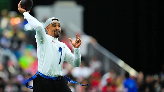 Jalen Hurts leads NFC past AFC in high-scoring Pro Bowl Games flag football exhibition