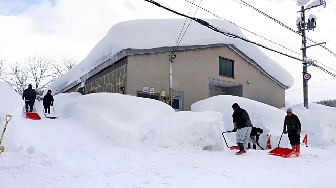 Northern Japan hit by deadly snowfall, as warnings issued on more heavy snow