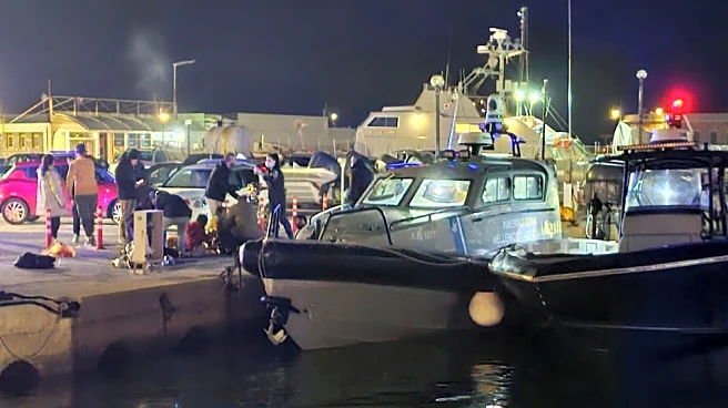 Greek rescuers search for potential missing people after deadly migrant boat collision