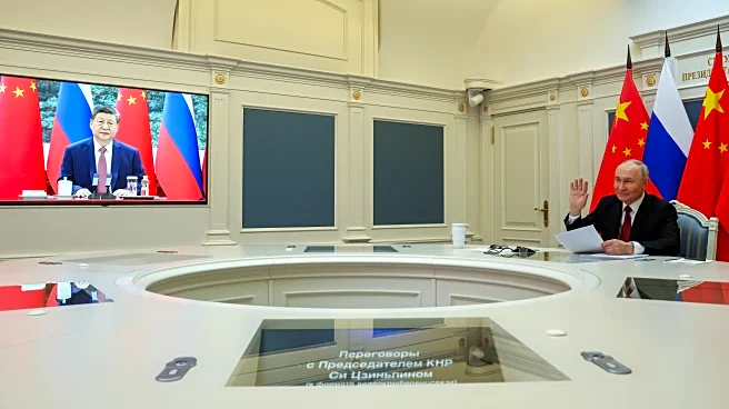 China's Xi and Russia's Putin reinforce ties in video call