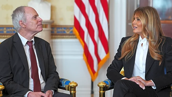 Melania Trump meets with freed American-Israeli hostage whose story she features in her new film