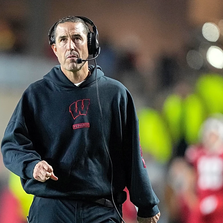 Wisconsin's Luke Fickell doesn't get his customary annual extension. AD says it was the coach's call