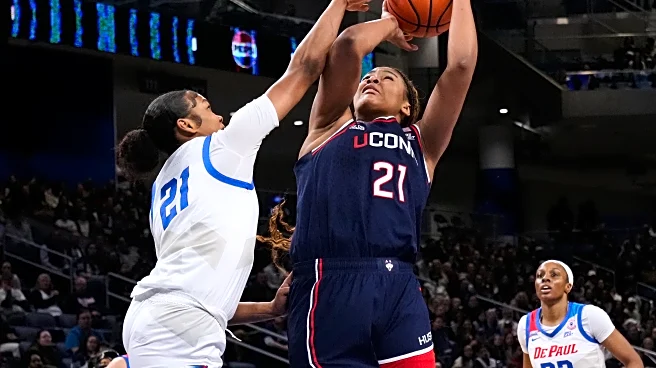 Fudd scores 25 points as No. 1 UConn routs DePaul 86-40 for 40th straight win
