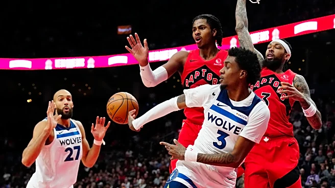 Edwards scores 30 points as Timberwolves rally for 5th win in six games, beat Raptors 128-126