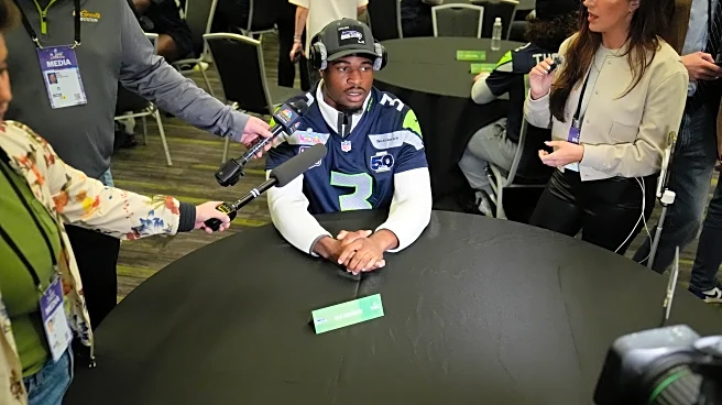 Seahawks rookie safety Nick Emmanwori injures an ankle during practice for the Super Bowl