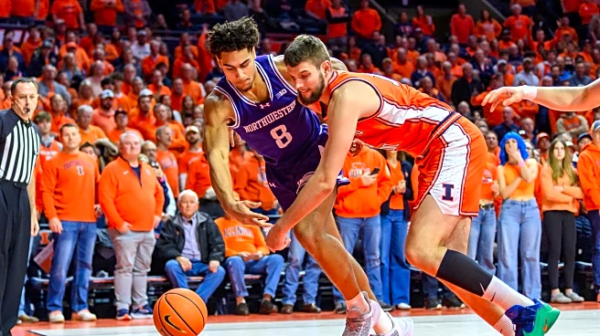 No. 5 Illinois makes 17 3-pointers, beats Northwestern 84-44 for 12th straight win