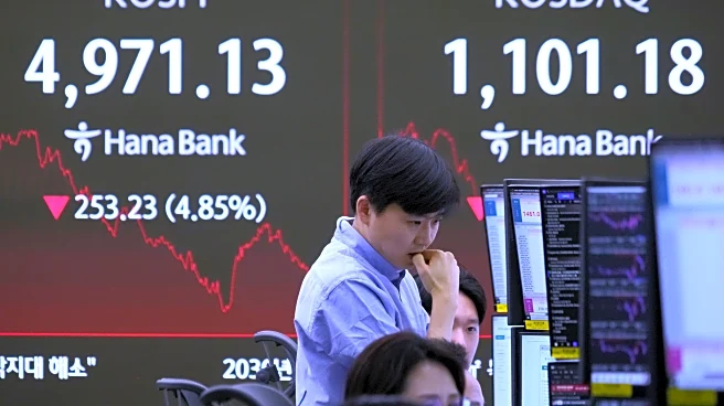 Bitcoin plunges up to 8% and South Korea's Kospi sinks nearly 4% in the latest tech-led sell-off