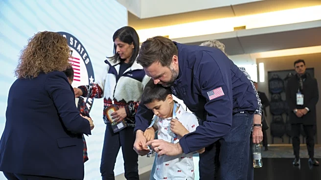 Vance, in Milan, says the Olympics are 'one of the few things' that unite Americans