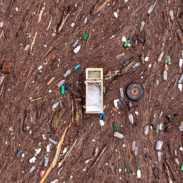 As winter comes, so does garbage. A river in Bosnia chokes in tons of waste year after year