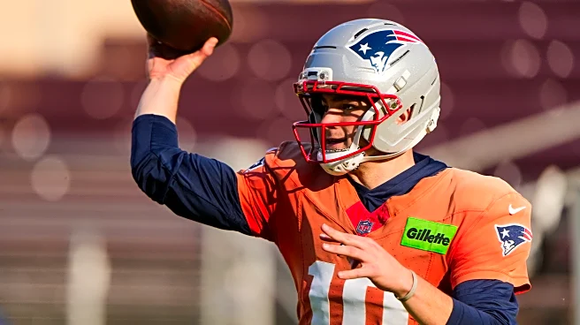 Patriots QB Drake Maye credits his success partly to competing with his brothers at a young age