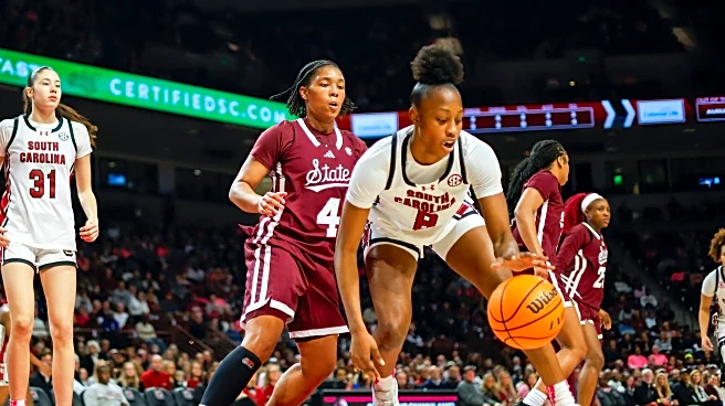 Edwards scores 21, surpasses 1,000 career points in No. 3 South Carolina's 88-45 win over Bulldogs