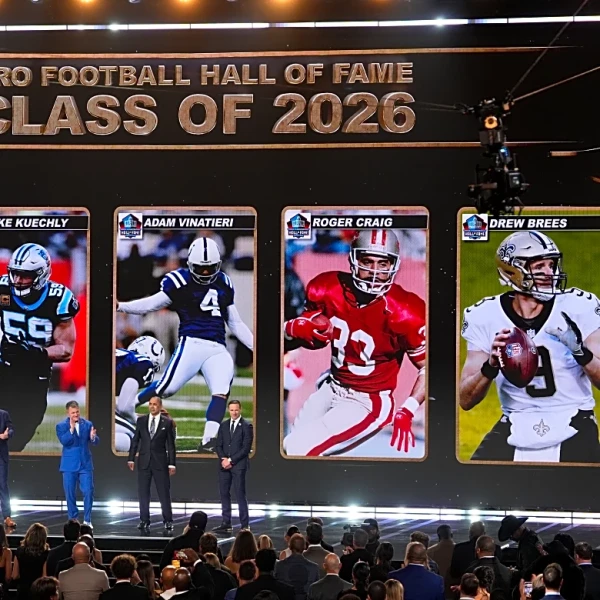 Drew Brees and Larry Fitzgerald headline a Hall of Fame class missing Bill Belichick