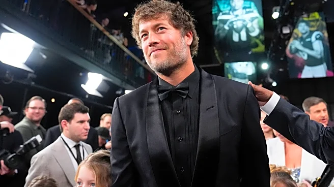 Matthew Stafford edges Drake Maye for the AP NFL Most Valuable Player award