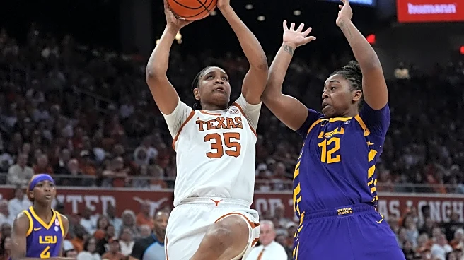 Booker and Crump push No. 4 Texas over No, 5 LSU 77-64 as Longhorns run home win streak to 39
