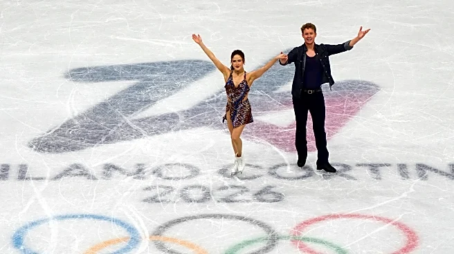 Chock and Bates rock the ice with world-best score to open figure skating at Milan Cortina Olympics