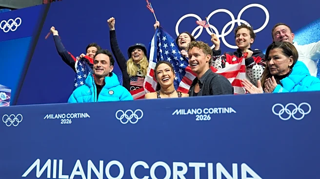 Chock and Bates rock as reigning champ US leads team figure skating event at Milan Cortina Olympics